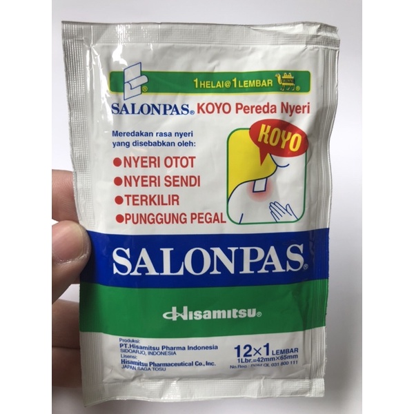 SALONPAS Koyo Pereda Nyeri isi 12 x 1 Lembar