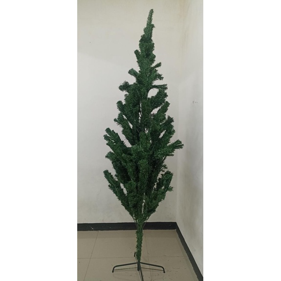 [240Cm] Pohon Natal Christmas Tree Ukuran 240 Cm / Pohon Cemara Dekorasi Hiasan Natal / Pohon Natal Warna Hijau / Natal Pohon Pp 240Cm 1000T Hjt