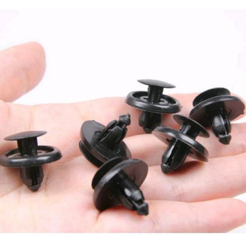 klip 7mm bemper dashboard mobil Toyota Honda paku rivet
