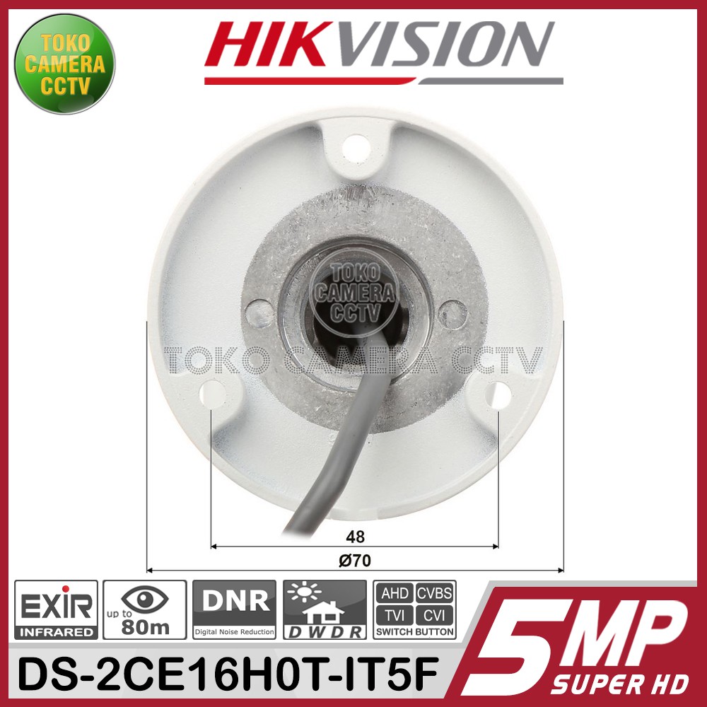 KAMERA CCTV OUTDOOR 5MP HIKVISION DS-2CE16H0T-IT5F