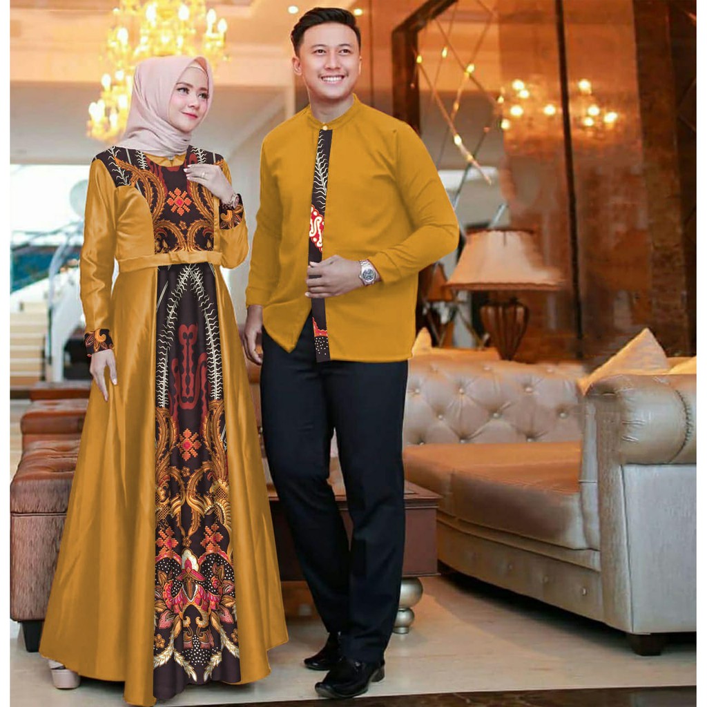 gamis couple malika