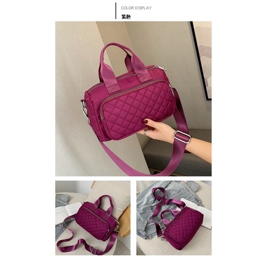 8659 TAS WANITA IMPORT SLEMPANG HANDBAG [1KG 3PC] PERFECT CORNER