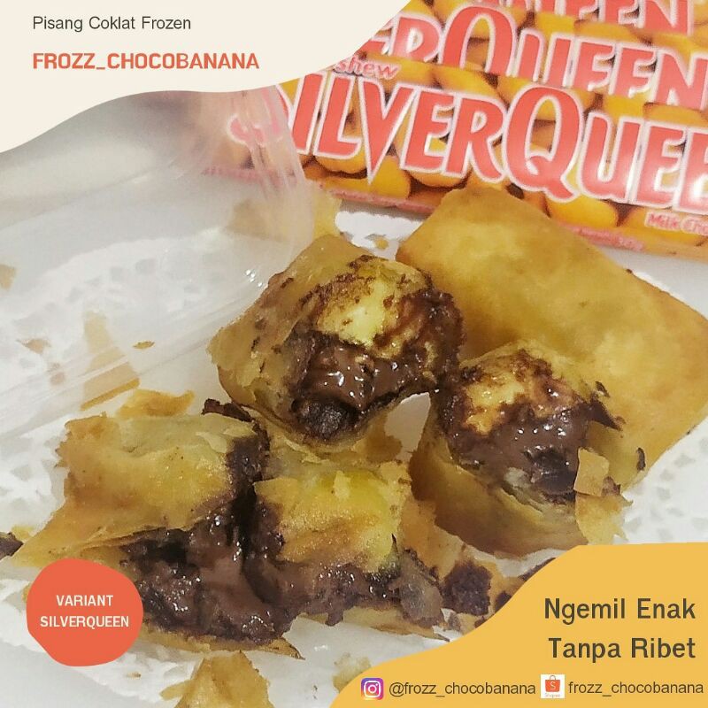 

Pisang Coklat Frozen - Piscok Frozen - Frozen Food