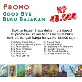 Promo Good Bye Buku Bajakan