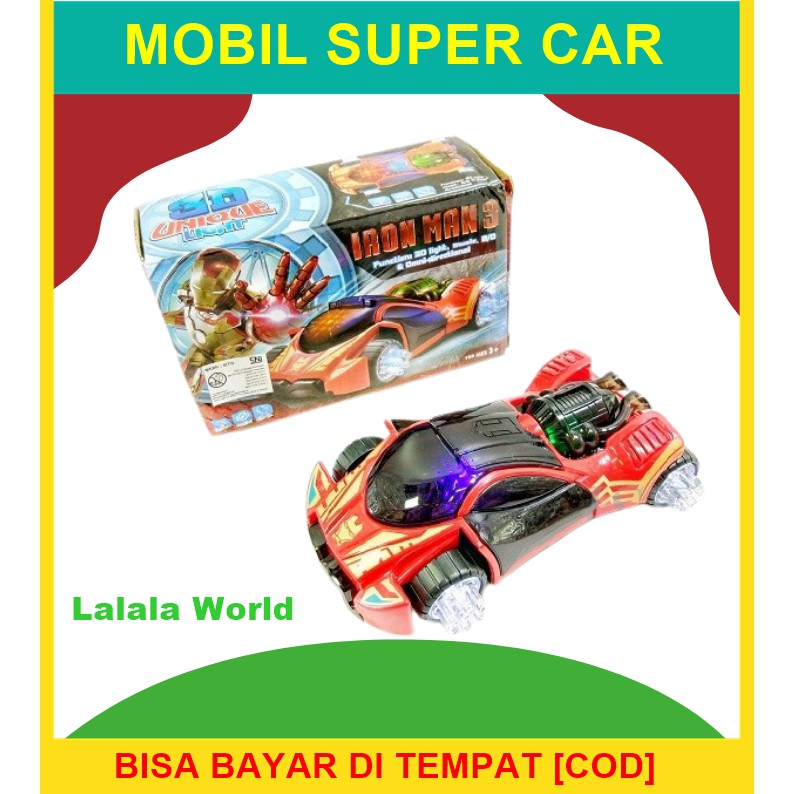 Mainan Mobil Mobilan Super Car Anak Laki Laki Anak Cowok Truk Oleng Remote Control RC Tayo