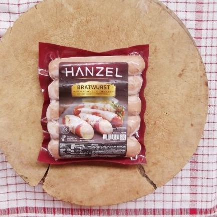 

◄ Cheese Bratwurst Hanzel 360gr Sosis Sapi Keju Mozarella Premium ♨