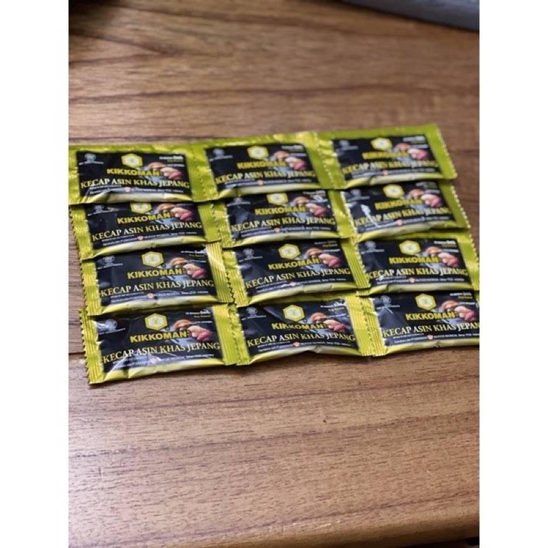 

kikkoman sachet 1pack isi 3pcs @5ml