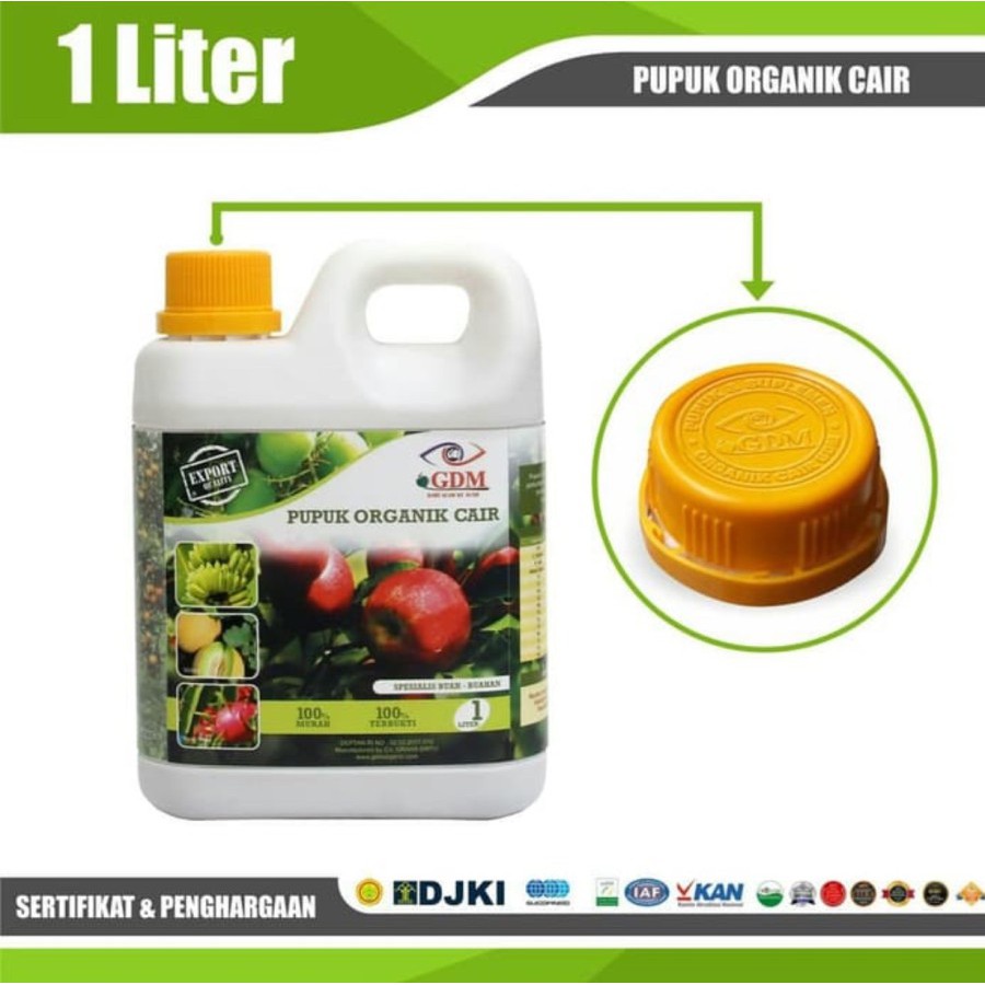 Pupuk Organik GDM Tanaman Buah Isi 1 Liter