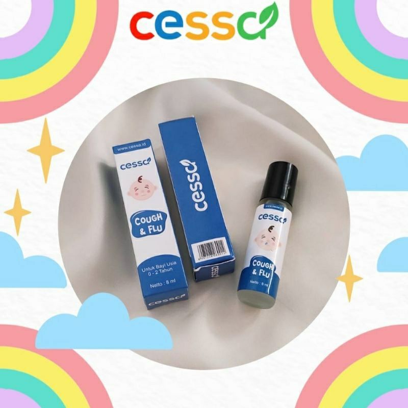 Cessa Obat Oles Flu dan Batuk Bayi 8 ML - Cough & Flu