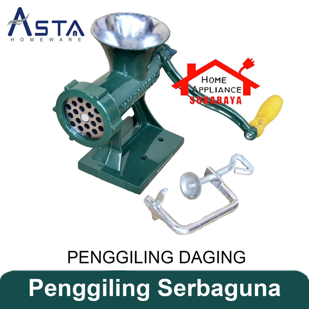 Alat Penggiling Gilingan Daging Serbaguna Meat Mincer NO 6 Asta ASMU-01 ASMU 01