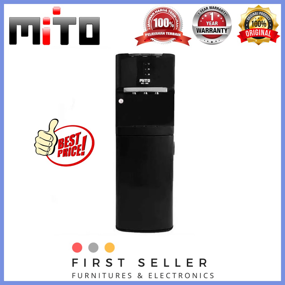 MITO MD666 Dispenser Air [Galon Bawah/ Low Watt] ORIGINAL 100% TERMURAH !