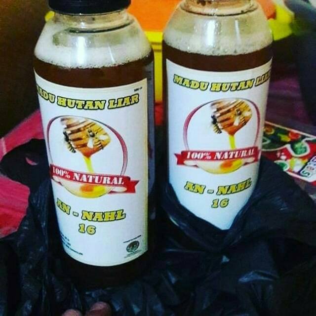 

Madu Liar hutan Sialang isi 500ML/ 1Kg