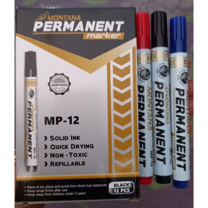 

(25gr) 1pcs spidol montana permanent