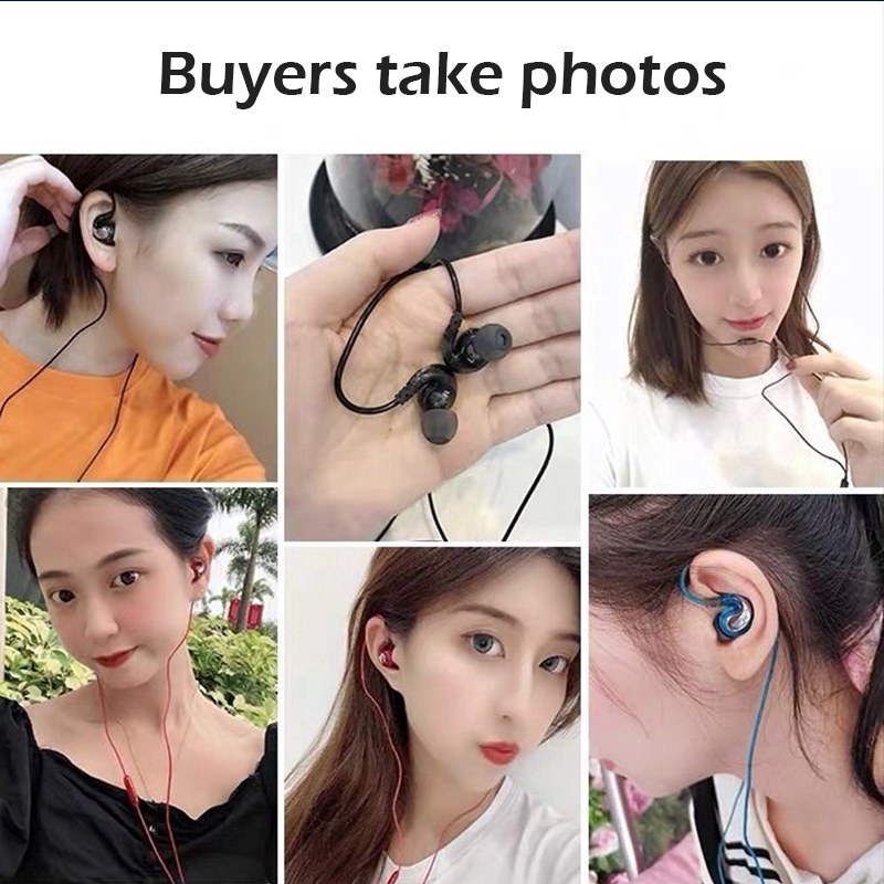 Headset Bass Beevo 9D Stereo Professional Earphones Noise Reduction HiFi 3.5MM Wired Earphone Gaming with Mic