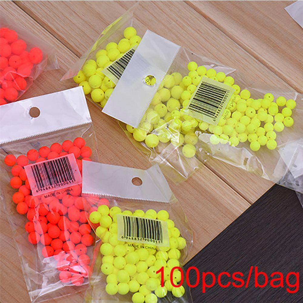 CHOOKYY 100pcs Foam Floats Ball Kualitas Tinggi Sumbat EPS Kacang