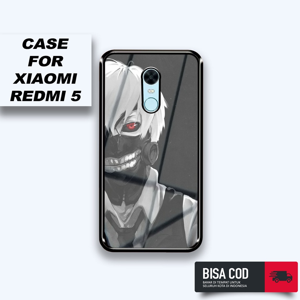 Case XIAOMI REDMI 5 - Casing XIAOMI REDMI 5 Terbaru Case [ MOTIF KANEKI ] Cassing Hp XIAOMI REDMI 5 