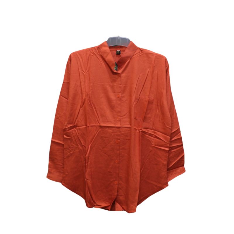 Kemeja Wanita Oversize Rayon Twill Premium Jumbo dan Standar-KS Rayon Bata