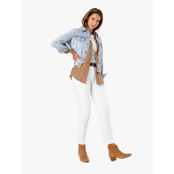 MARKS & SPENCER - Celana Jeans Wanita - Sienna Straight Leg Jeans