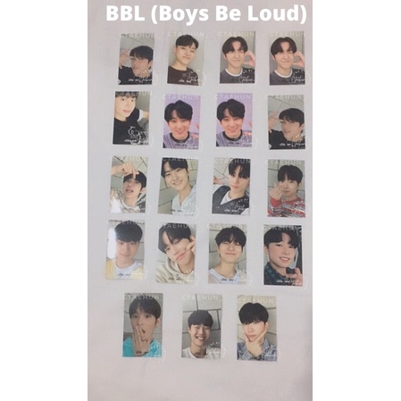 [READY STOCK] PHOTOCARD LOUD PNATION & JYP - BOYS BE LOUD “BBL” - TNX