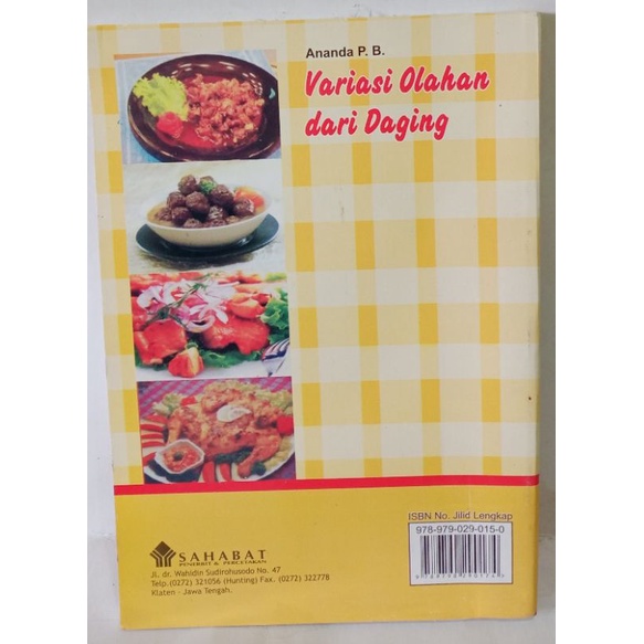 

Buku Variasi Olahan daging