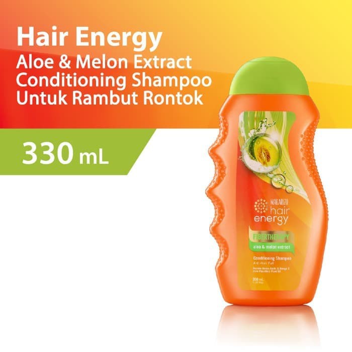 MAKARIZO HAIR ENERGI SHAMPOO 330ML HARUM TAHAN LAMA