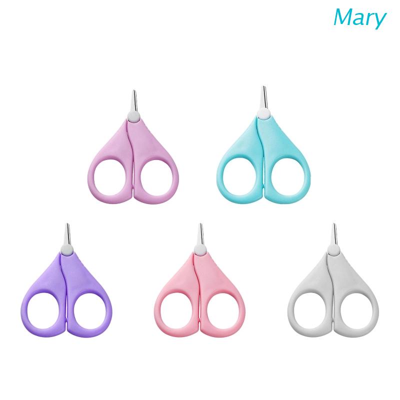 Mary Gunting Kuku Ujung Bulat Bahan Stainless Steel Untuk Bayi Newborn