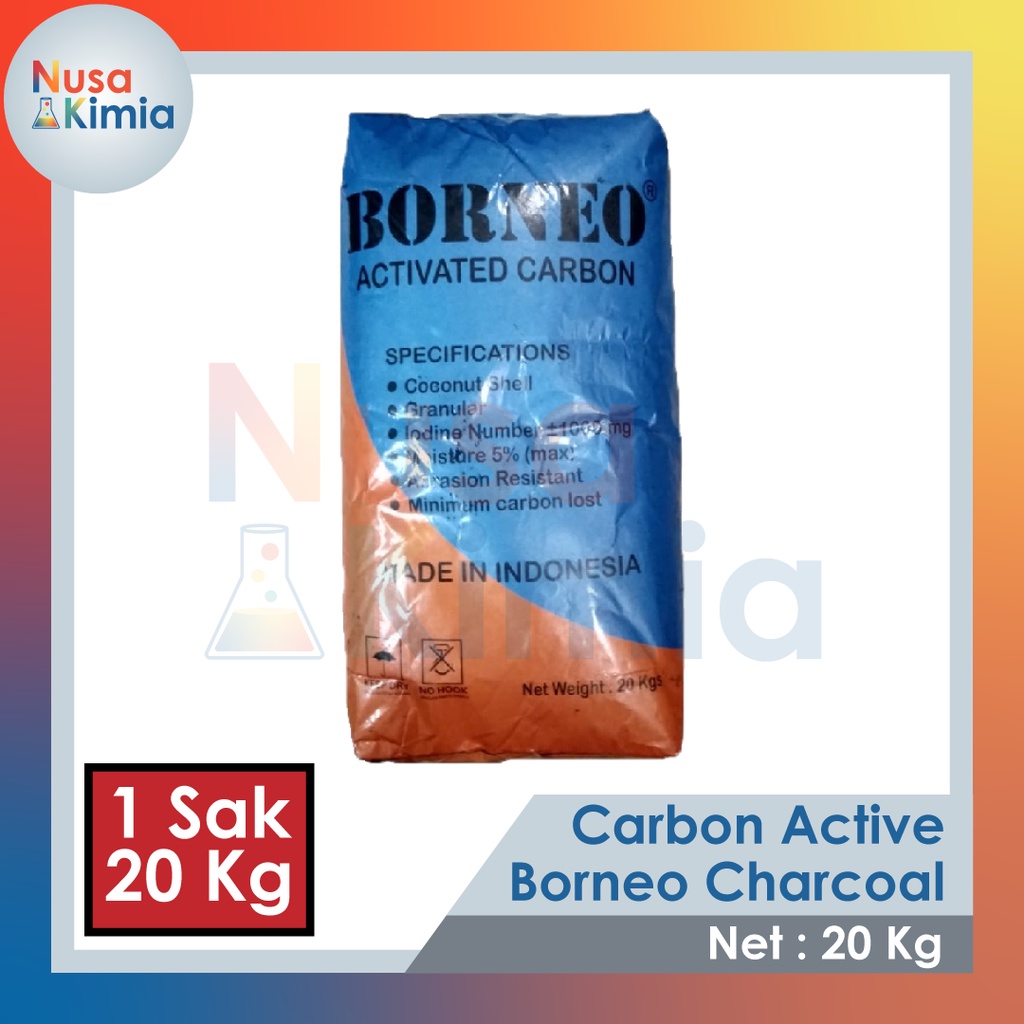 Carbon Active / karbon aktif / Activated Charcoal 20 Kg