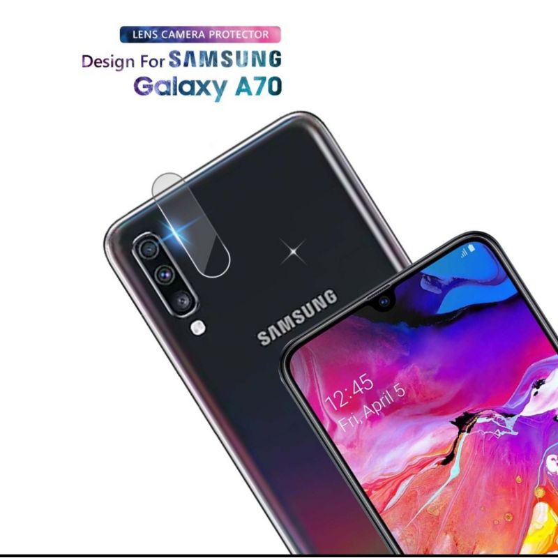 For Samsung Galaxy A70 2019 Tempered Glass Camera Anti Gores Kamera Belakang