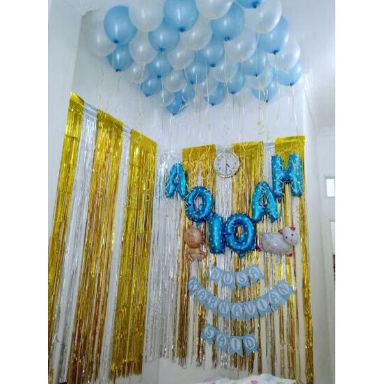 HOT SALE (jdz-655) Paket Dekorasi AQIQAH - Paket Aqiqah - dekor aqiqah baby boy girl - banner cust