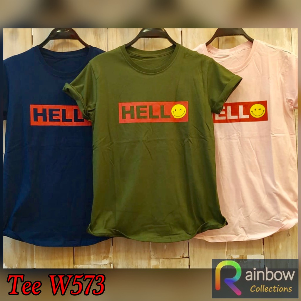 T-Shirt Tumblr WARNA / Tumbler Tee WARNA / Kaos Murah Kualitas Bagus Part 3