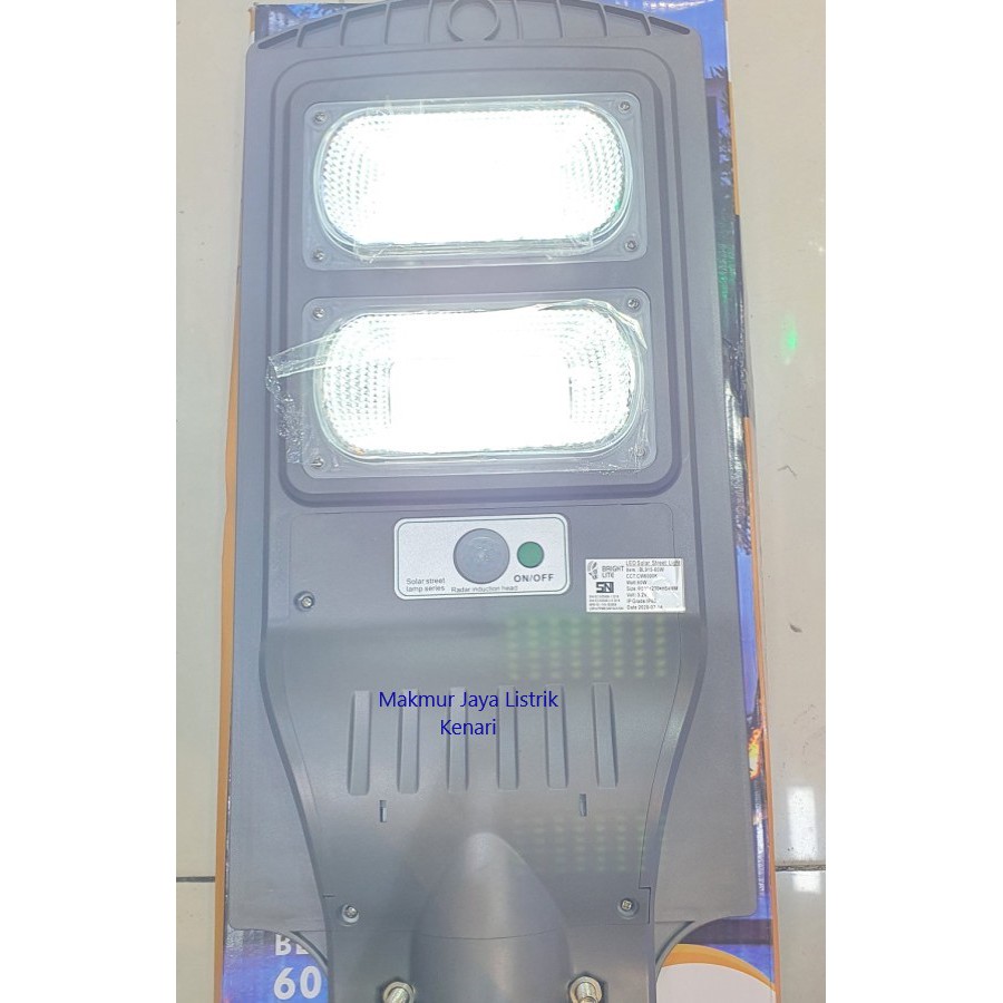 LAMPU JALAN SOLAR CELL/PJU SOLAR CELL/PANEL SURYA 60 WATT ALL IN ONE