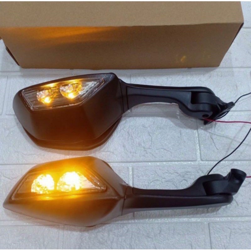 SPION SEN NINJA zx10 ZX 10 R ZX10R KACA SPION MOGE KAWASAKI ZX 10R R25 R15 CBR250RR ZX636 R6 N250FI