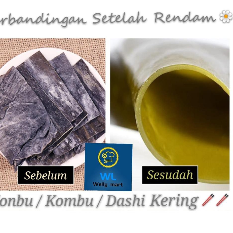 

Buruan Beli D97CT Kombu / Konbu / Dashi / Dried Kelp/ Ganggang Laut / Rumput Laut / Hai Tai / Haidai