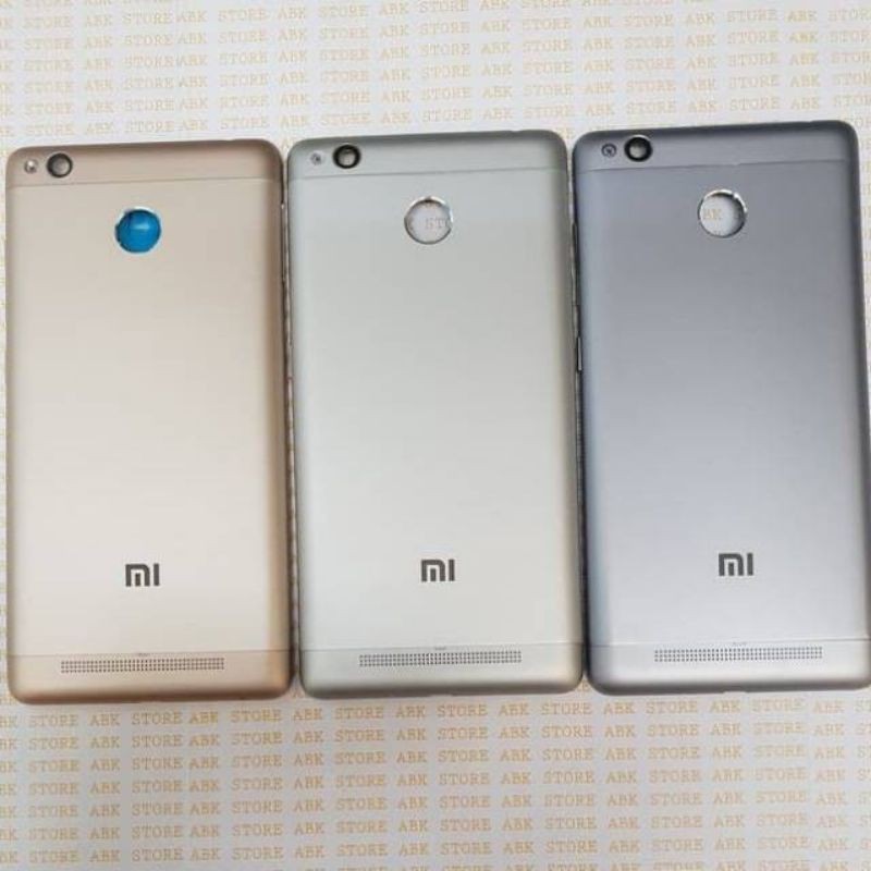 BACKDOOR REDMI 3S BACK COVER KESING CASING HOUSING XIAOMI REDMI 3S / REDMI 3 PRO TUTUP BELAKANG ORI