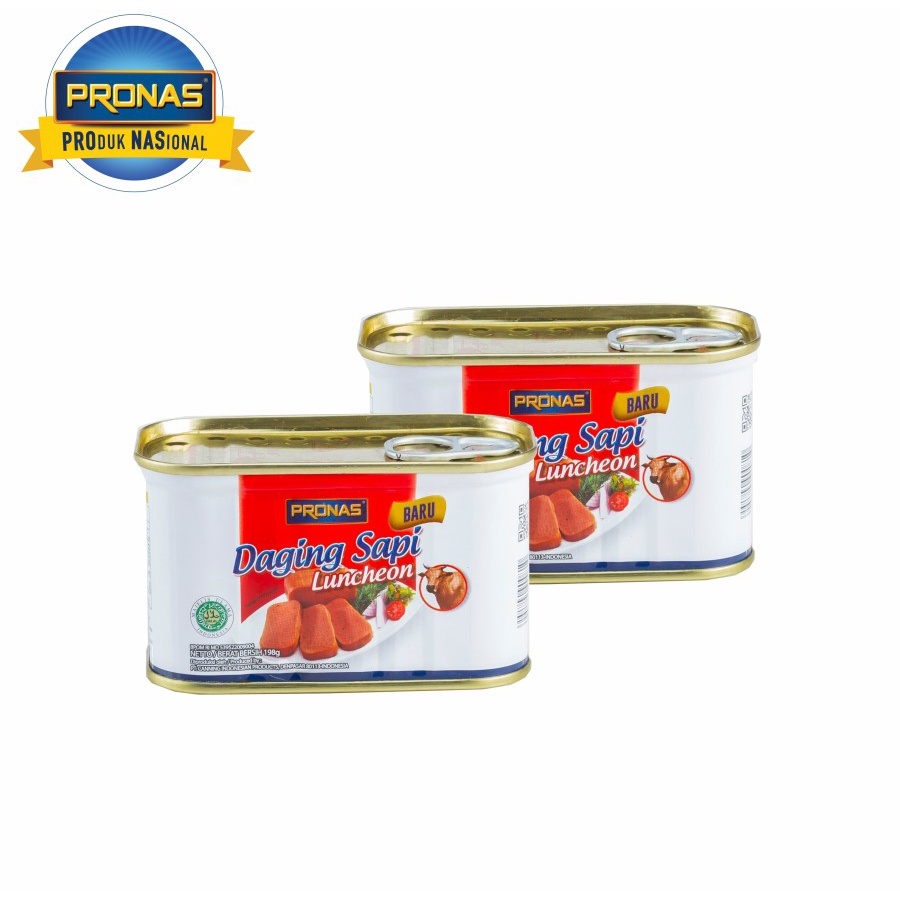 Pronas Luncheon Sapi 198 gr | Pronas Canned Beef Luncheon 198 g