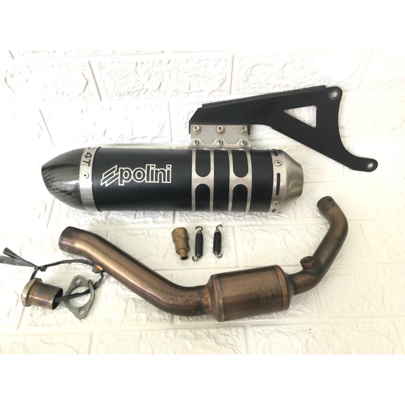 knalpot POLINI original Vespa matic
