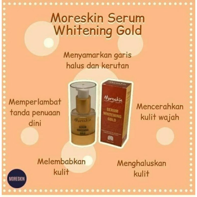 [ READY STOK ] Serum Whitening Gold NASA untuk 30 tahun ke Atas, menghilangkan flek hitam