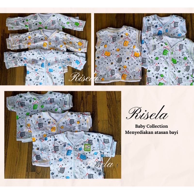 12 PC ATASAN BAJU PANJANG/ATASAN PENDEK/ BAJU BAYI ATASAN KUTUNG/BAJU BAYI ATASAN BARU LAHIR