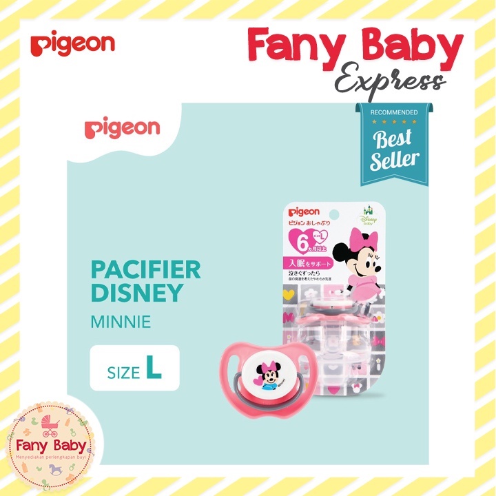 PIGEON PACIFIER MICKEY &amp; MINNIE