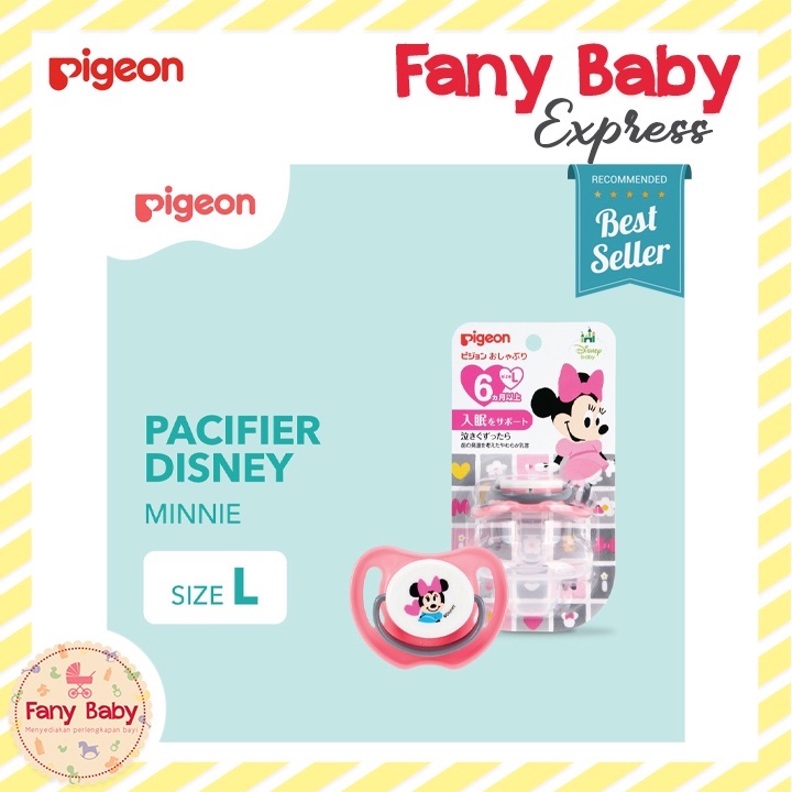 PIGEON PACIFIER MICKEY &amp; MINNIE