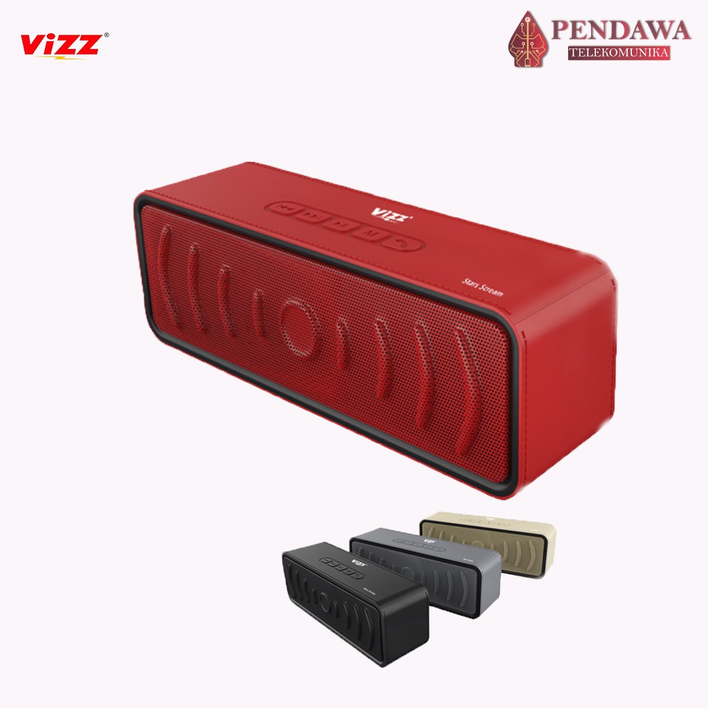 Speaker Bluetooth / Portable Vizz Starscream VZYX08 Wireless Original VZ-YX08