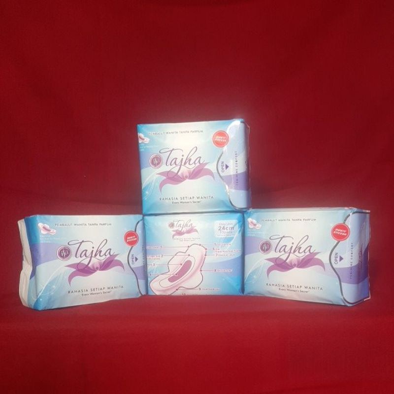 Pembalut herbal Ifa Tajha 24cm isi 10 pads