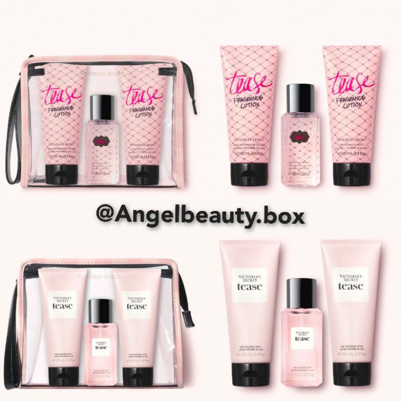 VICTORIA'S SECRET GIFT SET TRAVEL SIZE TEASE ISI 3