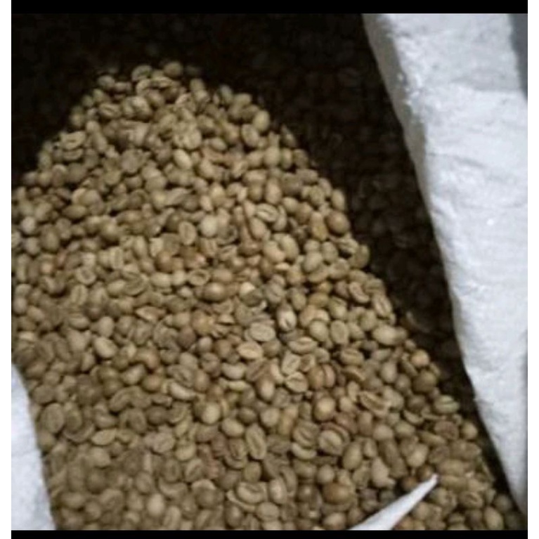 d,kopi greenbean Robusta Dampit biji kopi mentah 1kg