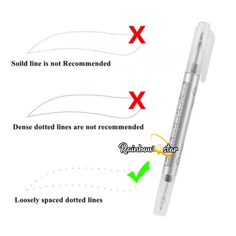 Surgical Skin Marker / Spidol Sulam Alis Waterproof Tondaus