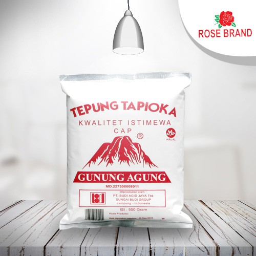 

Tepung Tapioka Gunung Agung Merah - 500 gram