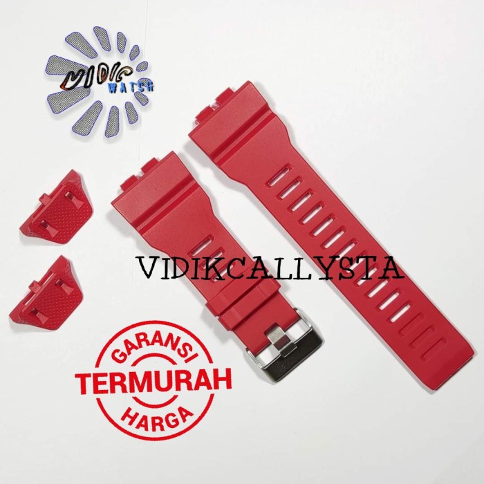 STRAP TALI JAM TANGAN KARET CASIO GBA800 BGA GBA 800 GBA-800 ORI OEM