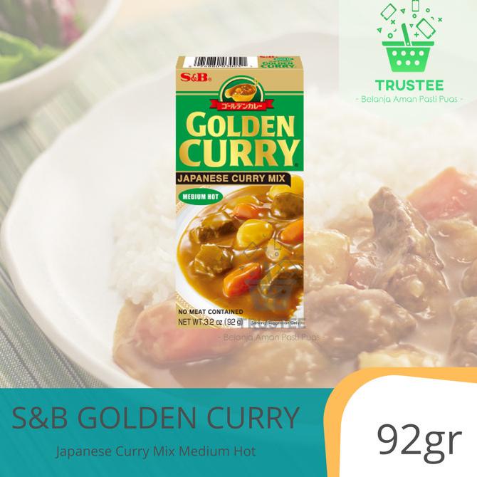 

S&B Golden Curry Sauce 92gr / Japanese Curry Sauce / Saus Kari Jepang