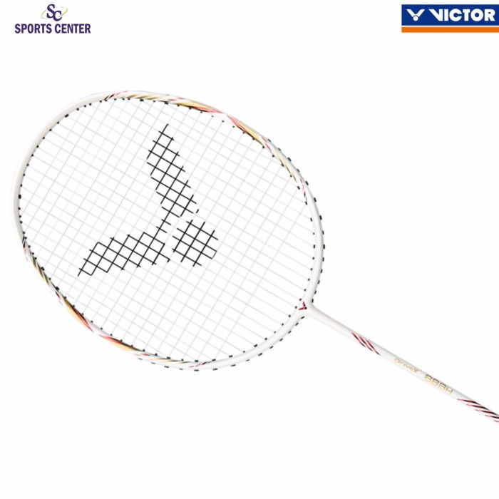 New Full Set Raket Badminton Victor Drive X 888 H / 888H - Putih