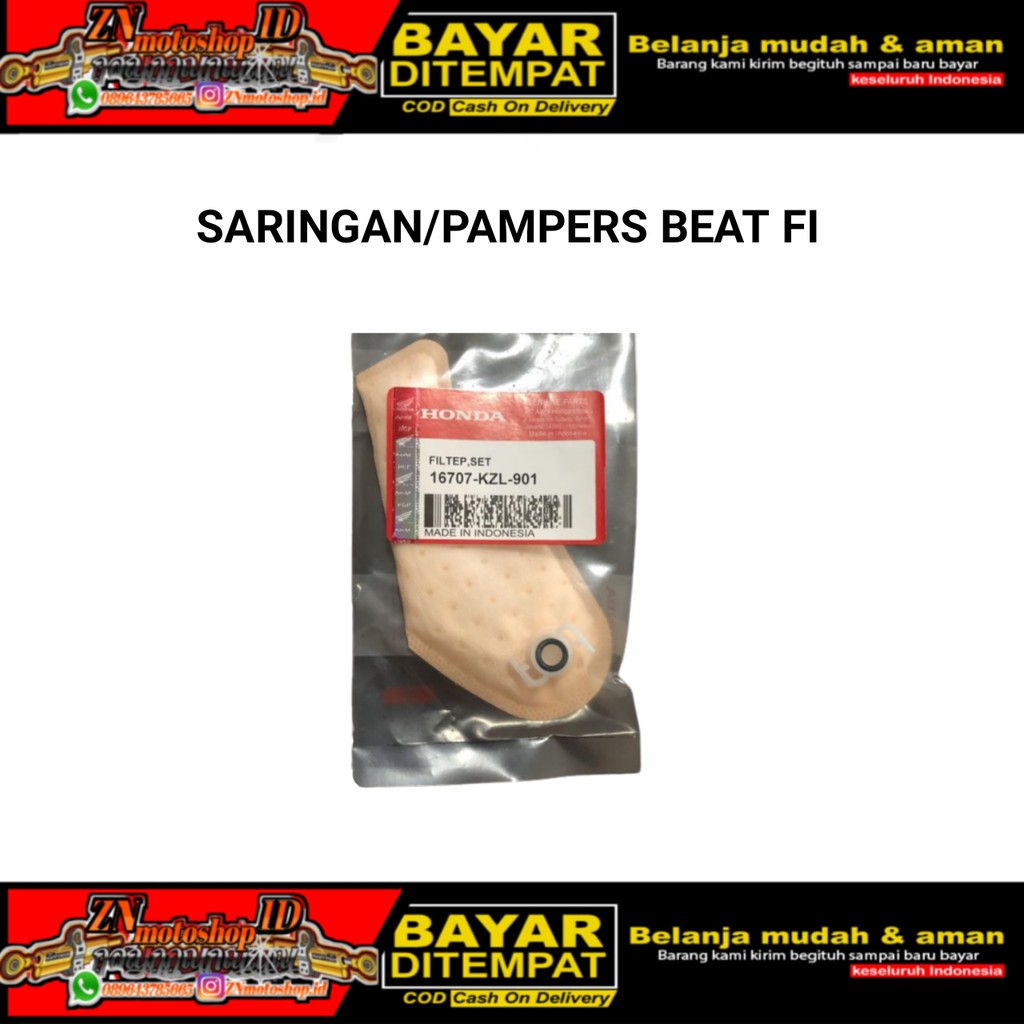 SARINGAN BENSIN BEAT SARINGAN FULLPAM/PAMPRES BEAT FI